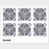 Zwarte Hole Birth (BHB) Vierkante Sticker (Vel)