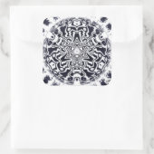Zwarte Hole Birth (BHB) Vierkante Sticker (Tas)