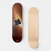 Zwarte Hole Space Kitten Dd Brand Persoonlijk Skateboard (Voorkant)