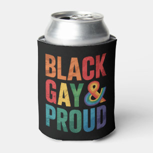 Zwarte Homo en Trots LGBTQ Zwarte Queers Blikjeskoeler