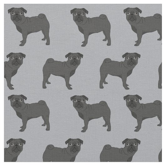 zwarte hond grijs stof (Close Up)