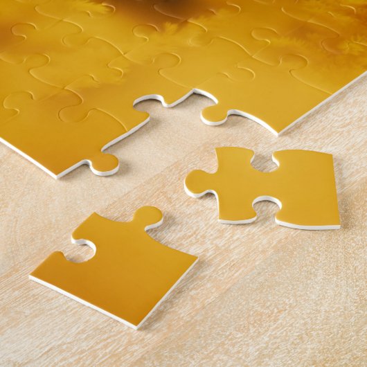 Zwarte hond legpuzzel (Zijkant)