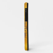Zwarte hond met prachtige gouden ogen Case-Mate iPhone case (Achterkant/links)