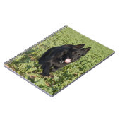 Zwarte hond notitieboek (Linkerzijde)