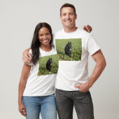 Zwarte Hond T-shirt (Unisex)
