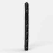 Zwarte Honeycomb Case-Mate iPhone Case (Achterkant/rechts)