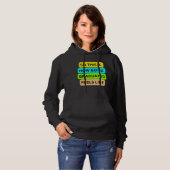 Zwarte hoodie trui T-Shirt SO_THIS_IS_HOW_BEING_ (Voorkant volledig)