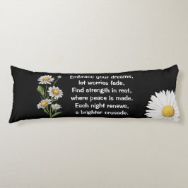 Zwarte hoofdpijp lichaamskussen