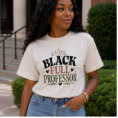 Zwarte hoogleraar, Afro-Amerikaanse professor Tri-Blend Shirt