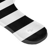 Zwarte horizontale strepen snijplank (Hoek)