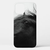 ZWARTE HORSE Case-Mate iPhone CASE (Achterkant)