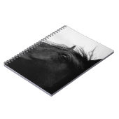 ZWARTE HORSE NOTITIEBOEK (Linkerzijde)