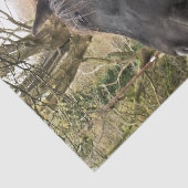 ZWARTE HORSE TISSUEPAPIER (Detail)