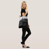 ZWARTE HORSE TOTE BAG (Op model)