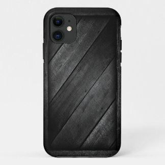 Zwarte Houten Patroon iPhone hoes
