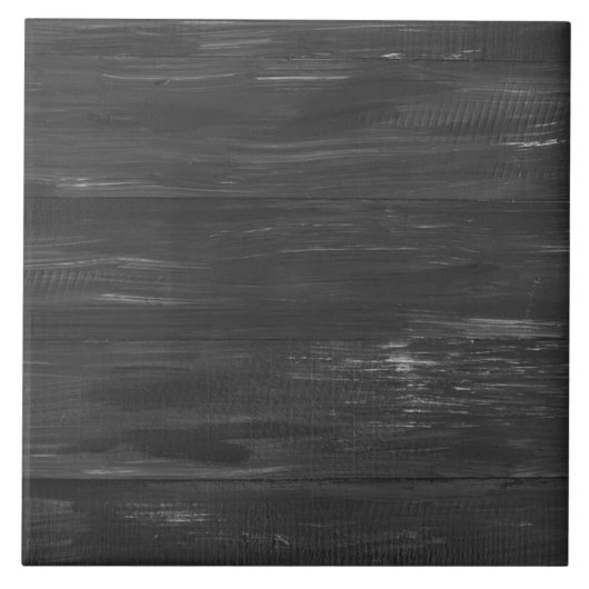 Zwarte houtextuurstrepen tegeltje (Voorkant)