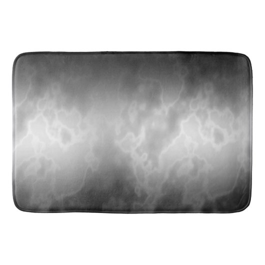 Zwarte houtskool badmat (Voorkant)