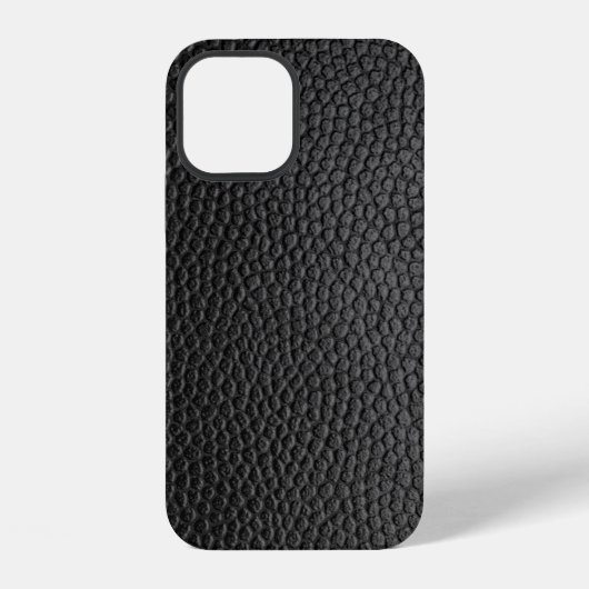 Zwarte huid textuur iPhone hoesje (Achterkant)