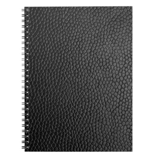 Zwarte huid textuur notitieboek (Voorkant)