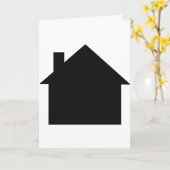 zwarte-huispictogram kaart (Gele Bloem)