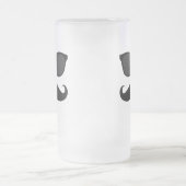 Zwarte Humor en zonnebril Gift Matglas Bierpul (Center)