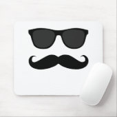 Zwarte Humor en zonnebril Gift Muismat (Met muis)