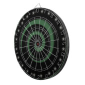 Zwarte & Hunter Green Spiral Regulation Dart Board Dartbord (Voorkant Rechts)
