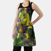 Zwarte hybride Aziatische lelie: Elegante bloemen Schort (Insitu)