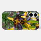 Zwarte hybride lelie – opvallende bloemenfotografi Case-Mate iPhone case (Achterkant (horizontaal))