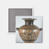 Zwarte hydria magneet (Voorkant / Achterkant)