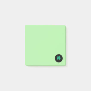 Zwarte Ierse groene biljetten Post-it® Notes