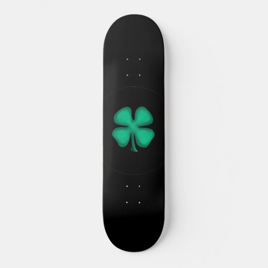 Zwarte Ierse skateboard (Voorkant)