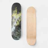 Zwarte ijsskateboard skateboard (Voorkant)