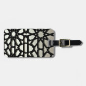 Zwarte IJzeren Poort Bagagelabel (Voorkant horizontaal)