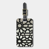 Zwarte IJzeren Poort Bagagelabel (Voorkant verticaal)