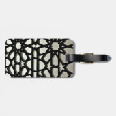 Zwarte IJzeren Poort Bagagelabel (Achterkant horizontaal)