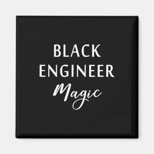 Zwarte Ingenieur Magie Zwarte Geschiedenis Maand A Magneet