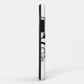 zwarte inkgoboom met bladeren Case-Mate iPhone case (Achterkant/rechts)