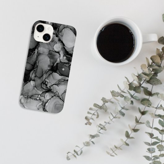 Zwarte inkt Case-Mate iPhone case