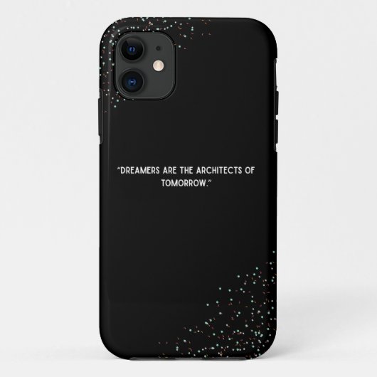 Zwarte iphone 11 telefoonhoes Case-Mate iPhone case (Achterkant)
