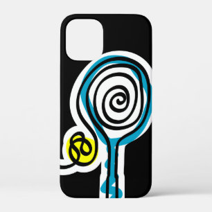 Zwarte iPhone 7 hoesje voor tennisspeler