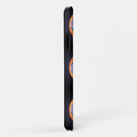 Zwarte iPhone / iPad hoesje (Achterkant/rechts)