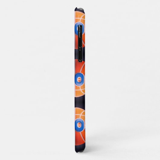 Zwarte iPhone / iPad hoesje (Achterkant/links)