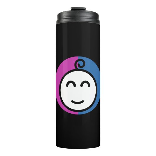 Zwarte isothermische fles (Voorkant)