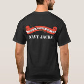 Zwarte Jack T-shirt (Achterkant)
