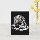 Zwarte Jacob Fatu Wolf  Kaart (Gele Bloem)