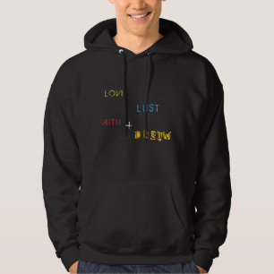 Zwarte jaket hoodie