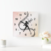 Zwarte Jazz-dansnummers Vierkante Klok (Huis)