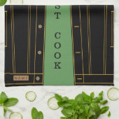 Zwarte Jeans Jas Grappige Keuken Handdoek Custom T (Gevouwen)