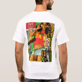 ZWARTE JESUS JMT SKATEBOARD T-Shirt (Achterkant)